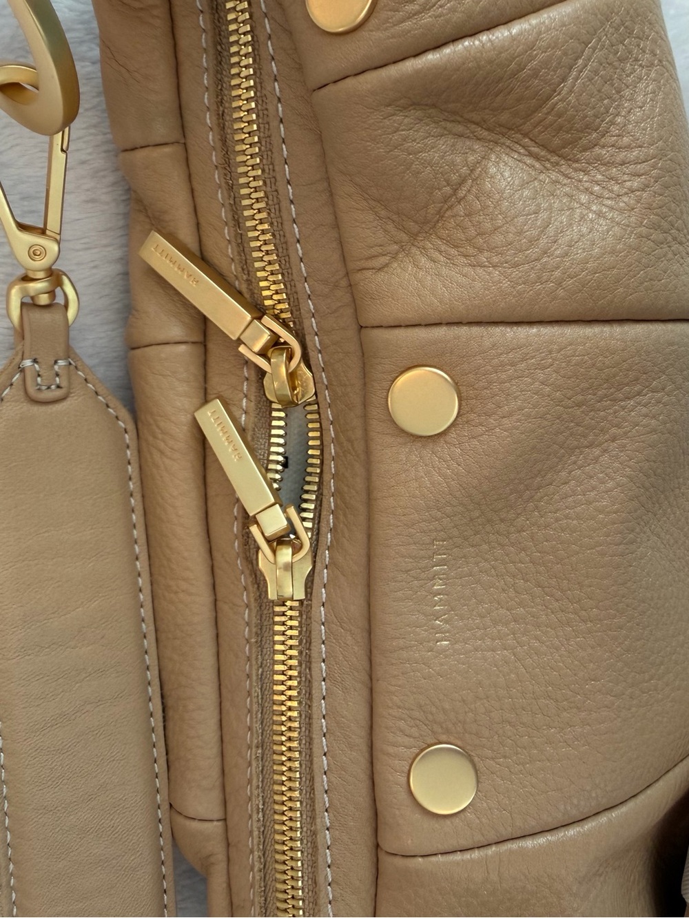 Hammitt Sand Beige Small Erica Convertible Bag - Picture 5 of 10